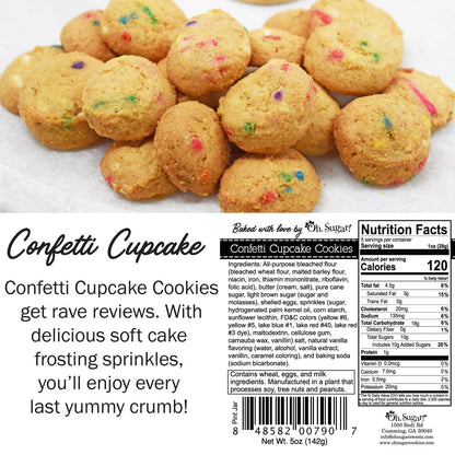 Cookie Jars - Confetti Dot Asst - Pint