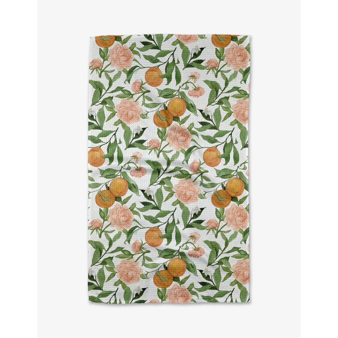A Peony For Your Thoughts Tea Towel