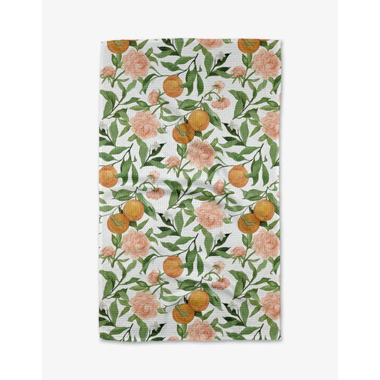 A Peony For Your Thoughts Tea Towel
