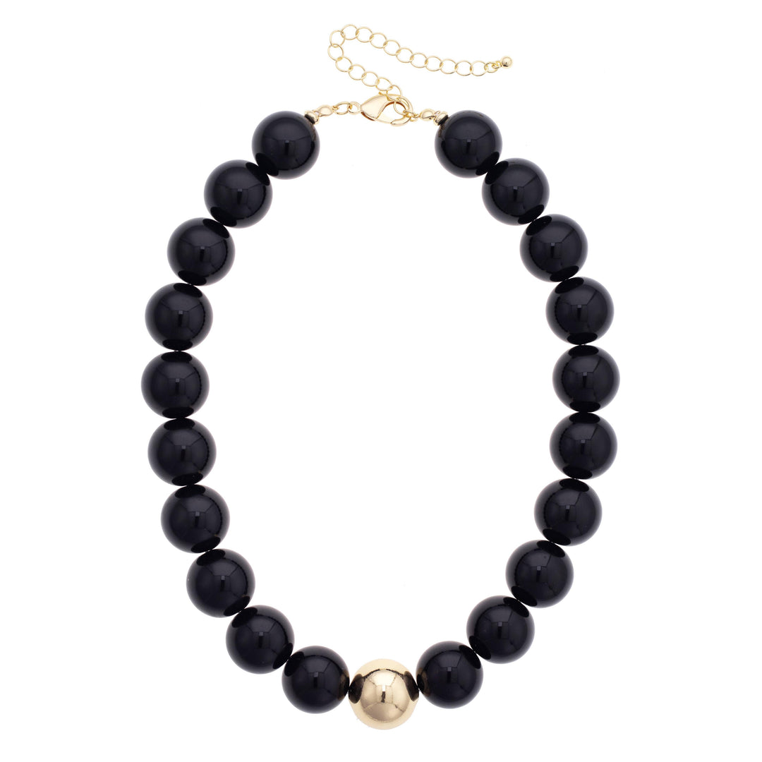 Marjorie Game Day Gumball Beaded Necklace
