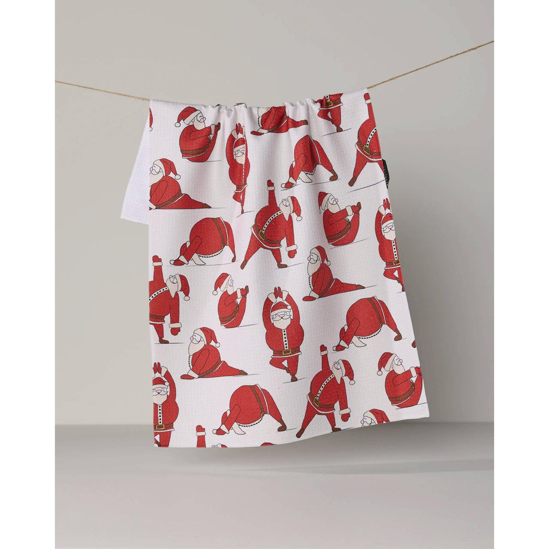 Stretchy Santy Tea Towel - Holiday 2026