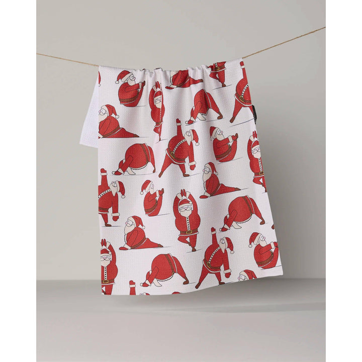 Stretchy Santy Tea Towel - Holiday 2026