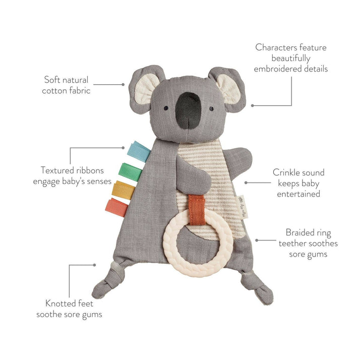 Itzy Ritzy Bitzy Crinkle™ Sensory Toy with Teether