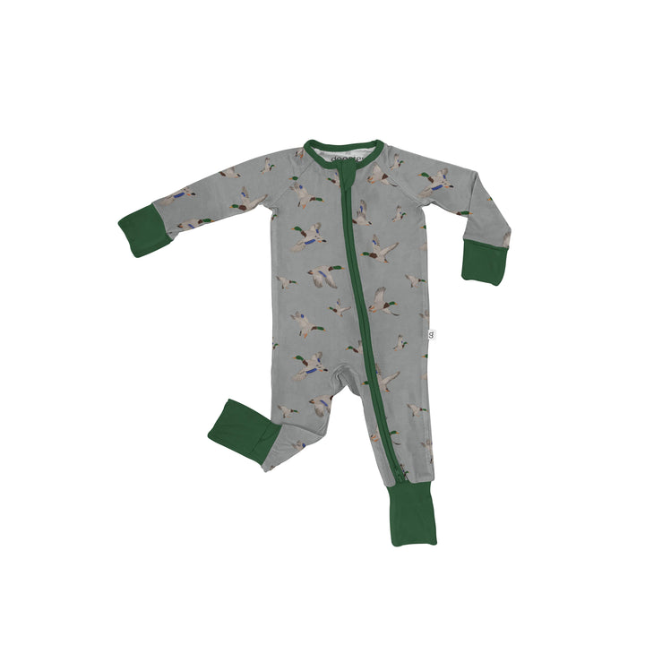 Mallards /  Ducks - Convertible Zip PJs