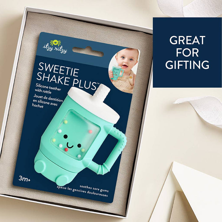Itzy Ritzy Sweetie Shake Plus™ - Teething + Rattle Toy