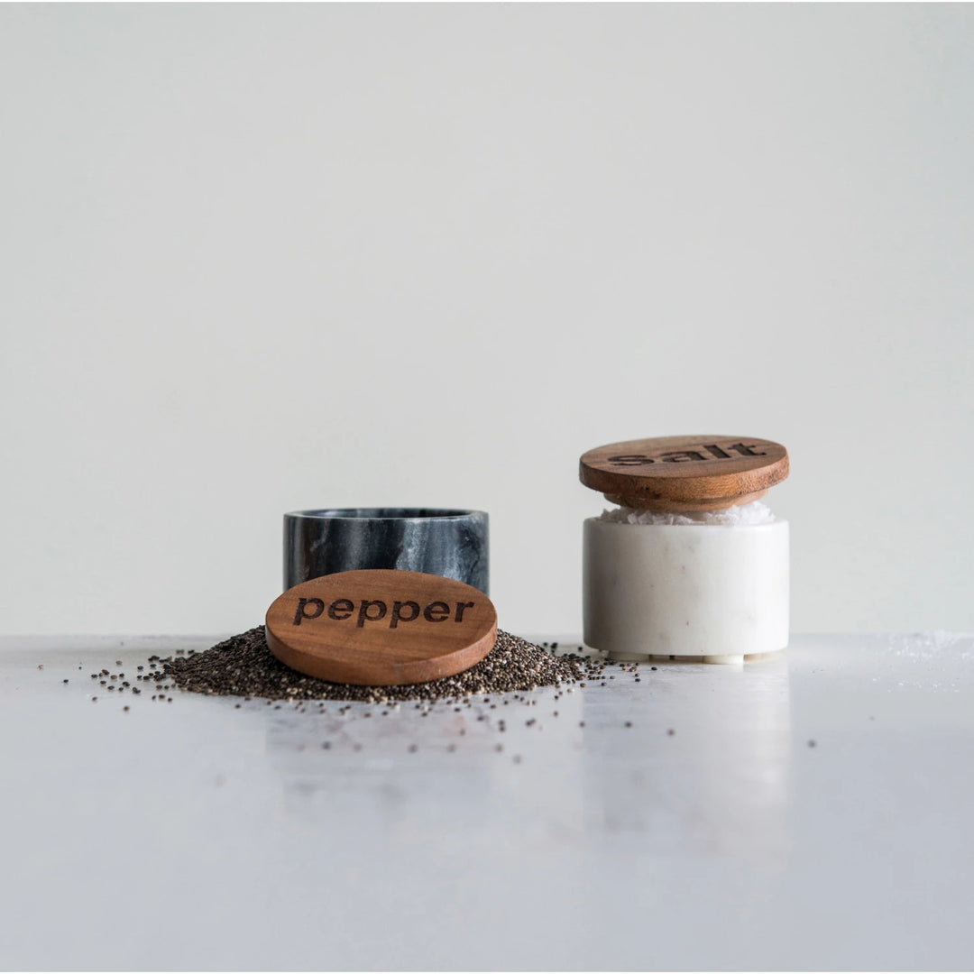 Salt and Pepper Container Set