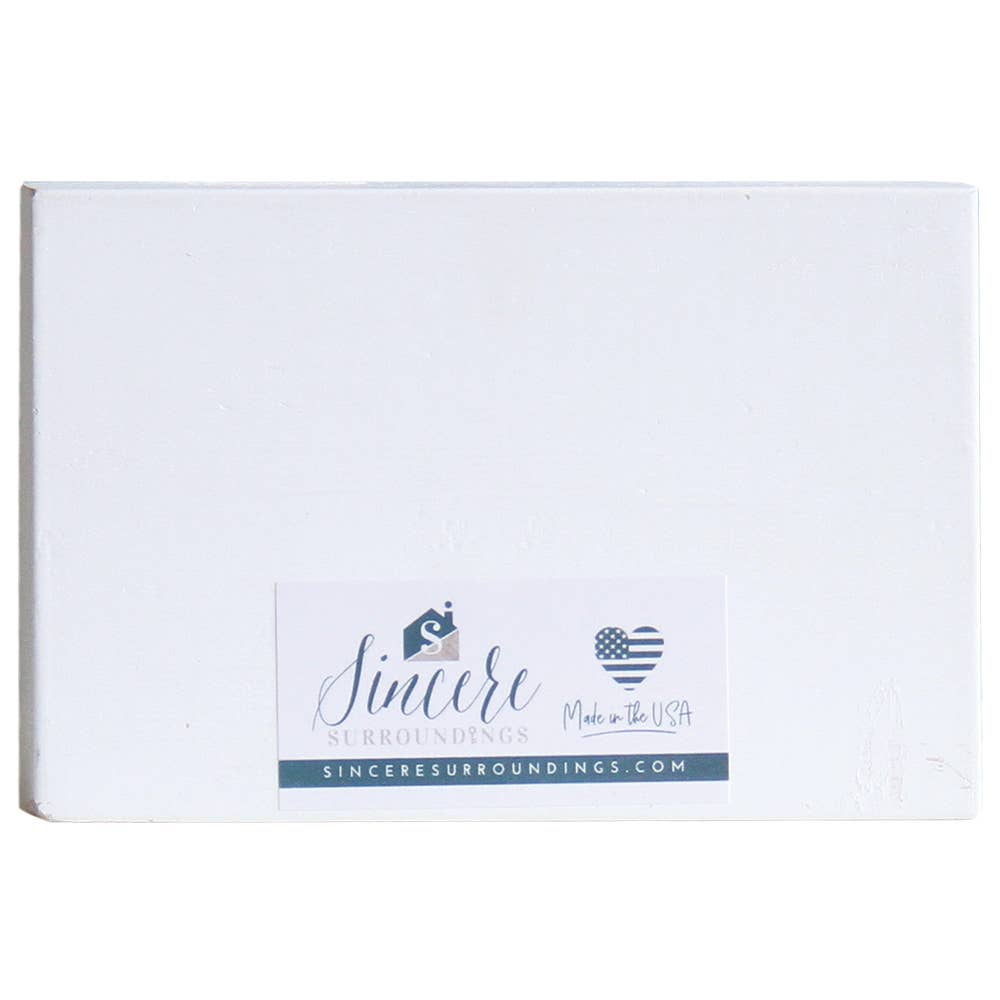 Watercolor Nativity Scene - Small Talk Rectangle