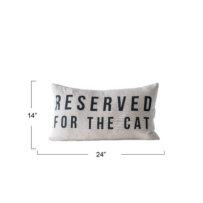 Reserved for the Cat