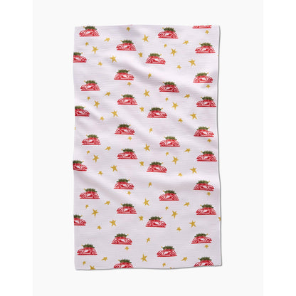 Christmas Bug Tea Towel