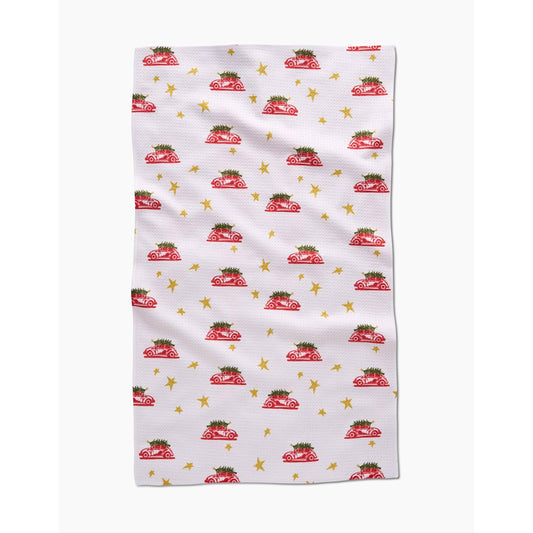 Christmas Bug Tea Towel