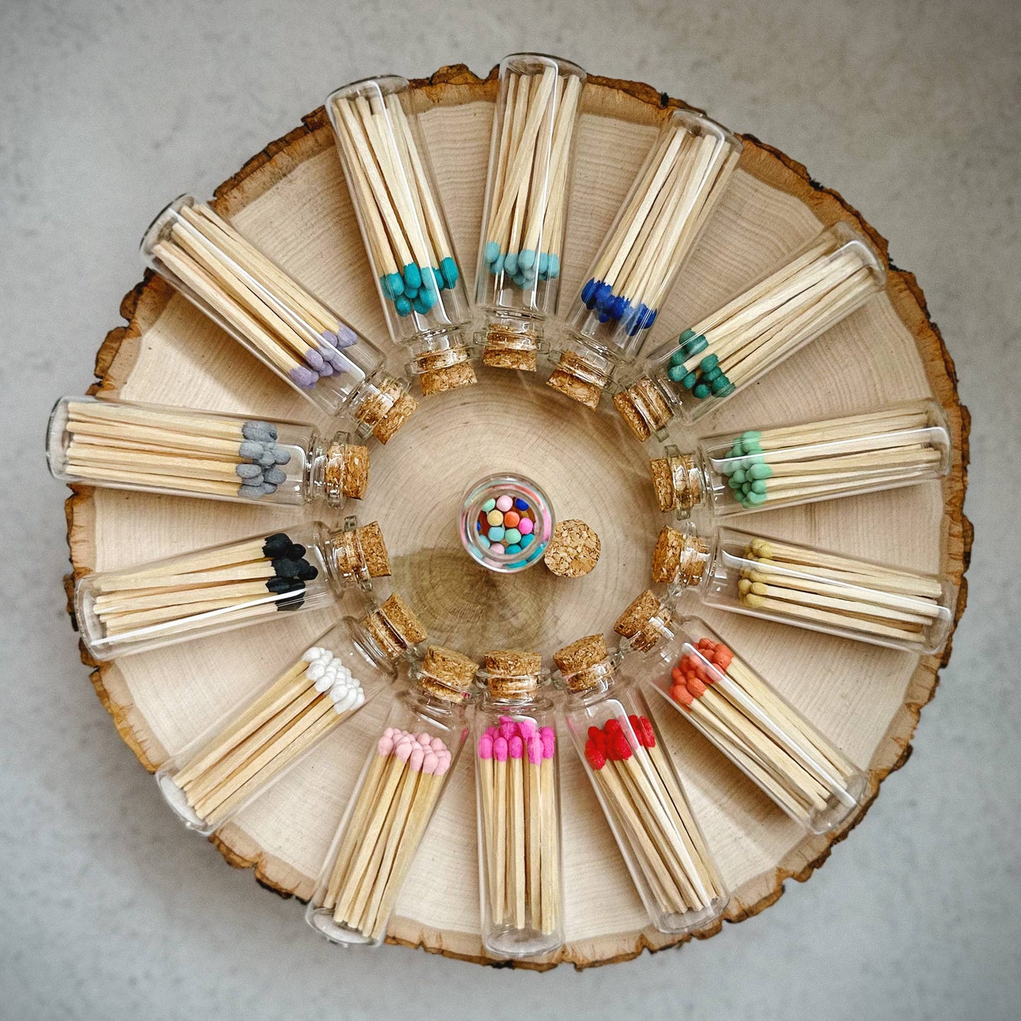 2" Matches + Small Bottle