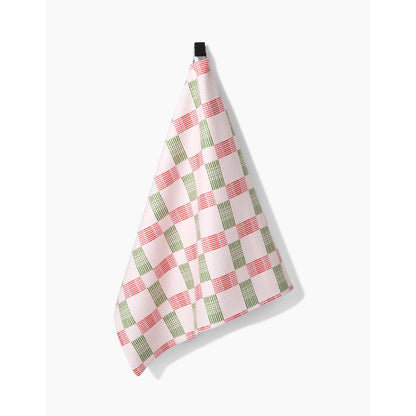 Be Merry Plaid Tea Towel