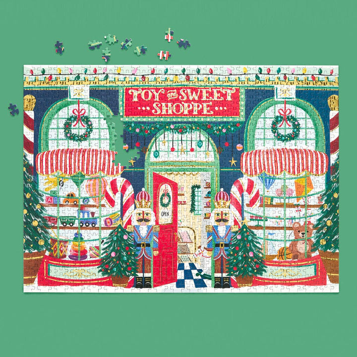 Toy &amp; Sweet Shoppe 1000 Piece Puzzle | Holiday Gift