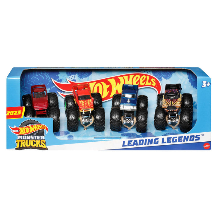 Mattel Hot Wheels Monster Trucks 4 Pack