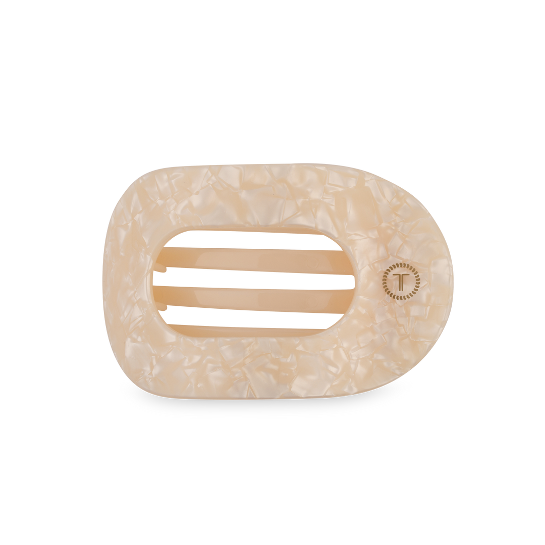 Flat Round Hair Clip | Medium | Soft Surf