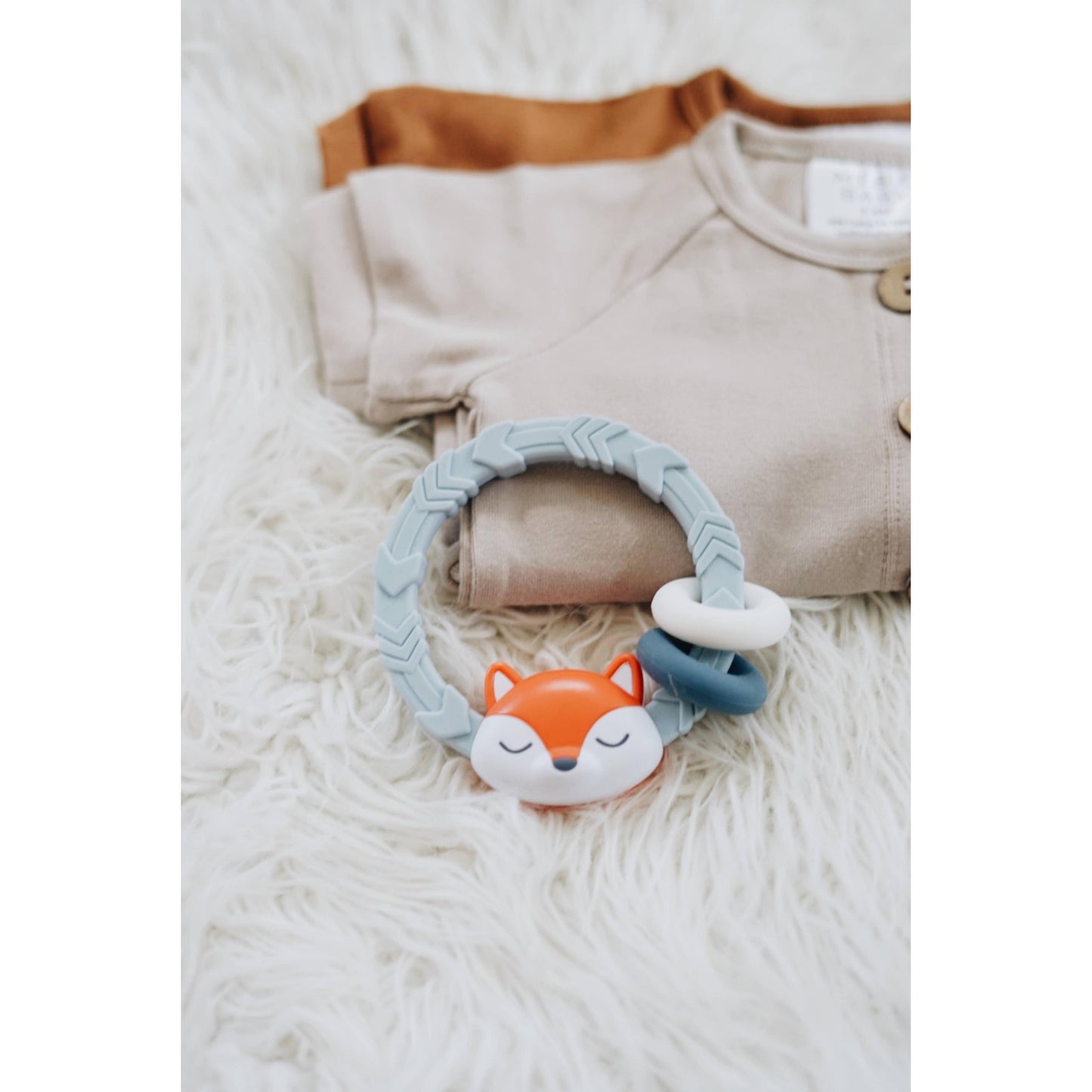 *NEW OPTION* Ritzy Rattle™ Silicone Teether Rattles