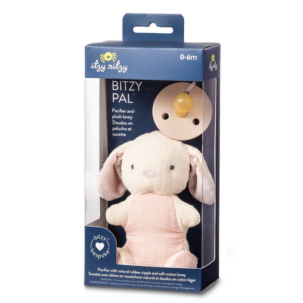 Itzy Ritzy Bitzy Pal Natural Rubber Pacifier &amp; Plush