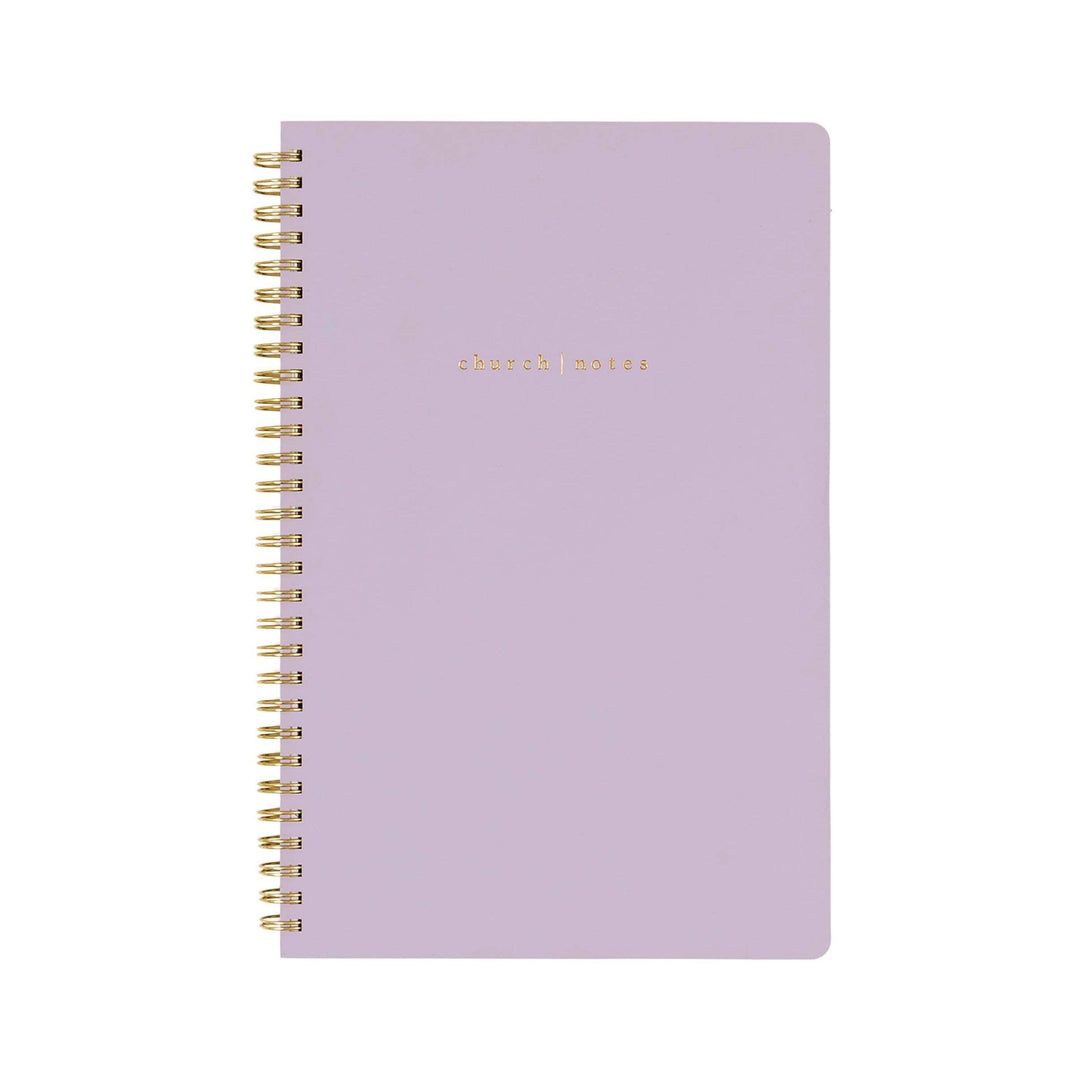 Lilac Church Notes Bible Reference Notebook with Maps
