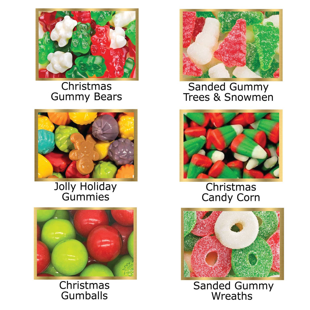 Christmas/ Holiday Candy Small Treat Bag Asst A
