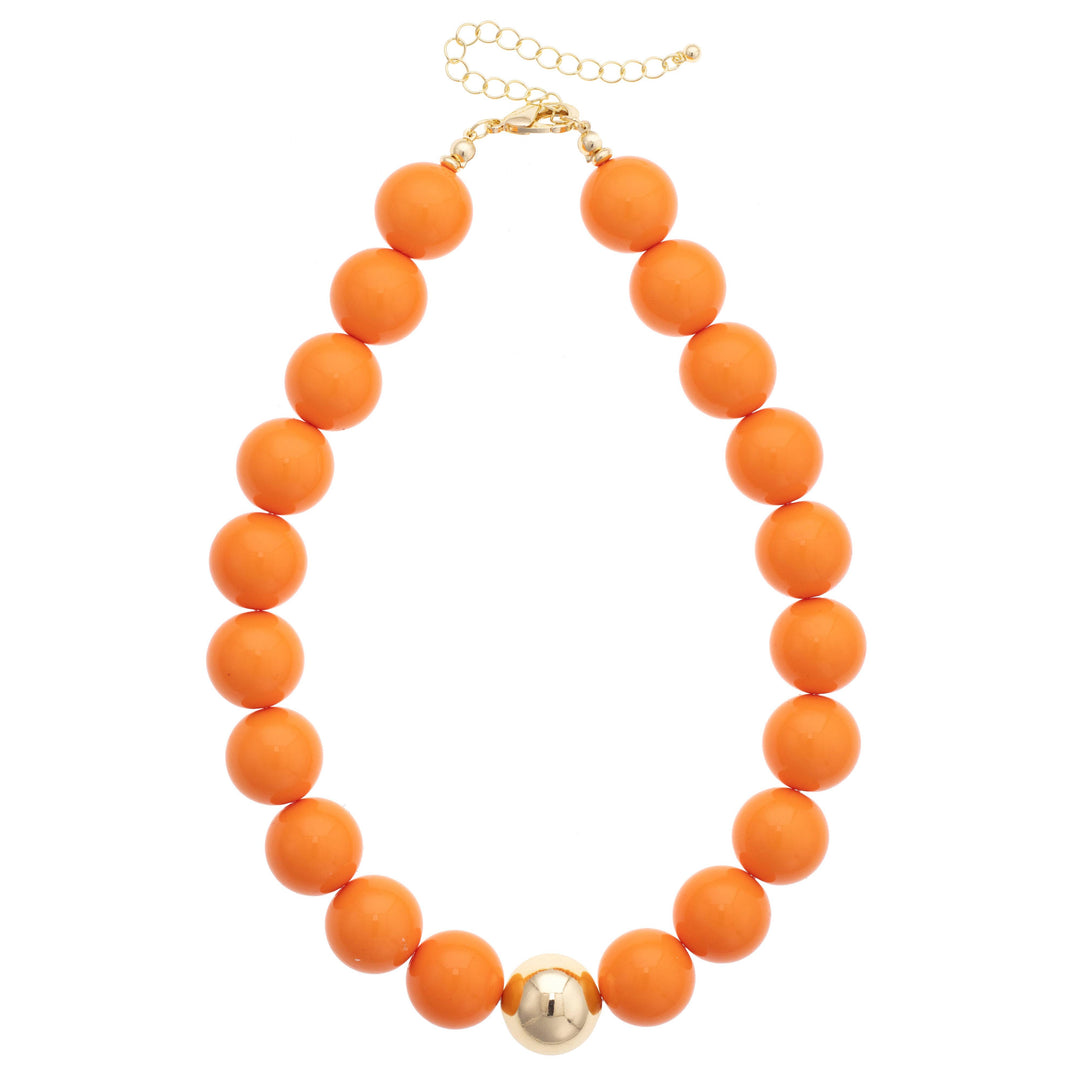 Marjorie Game Day Gumball Beaded Necklace