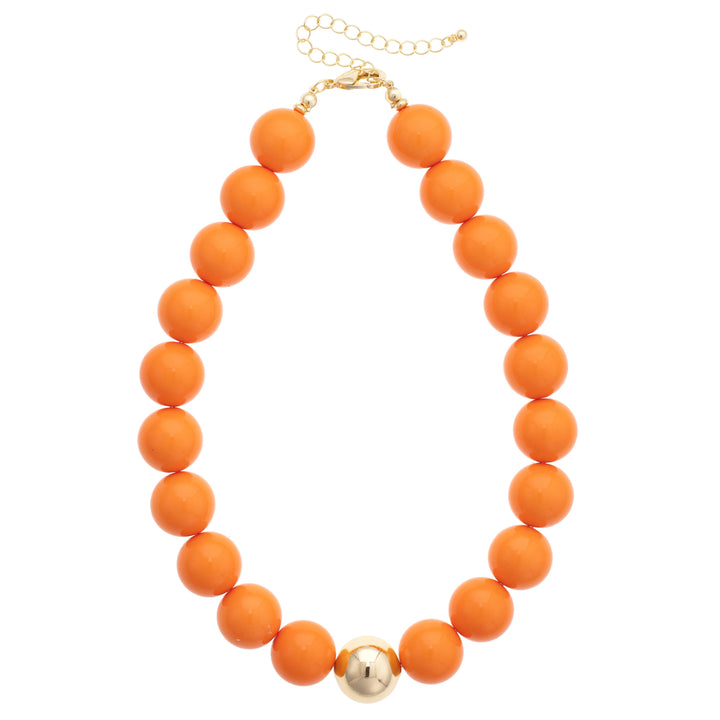 Marjorie Game Day Gumball Beaded Necklace
