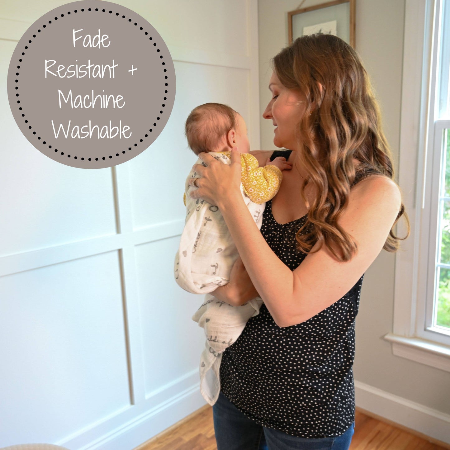 Child of God Baby Muslin Swaddle Blanket