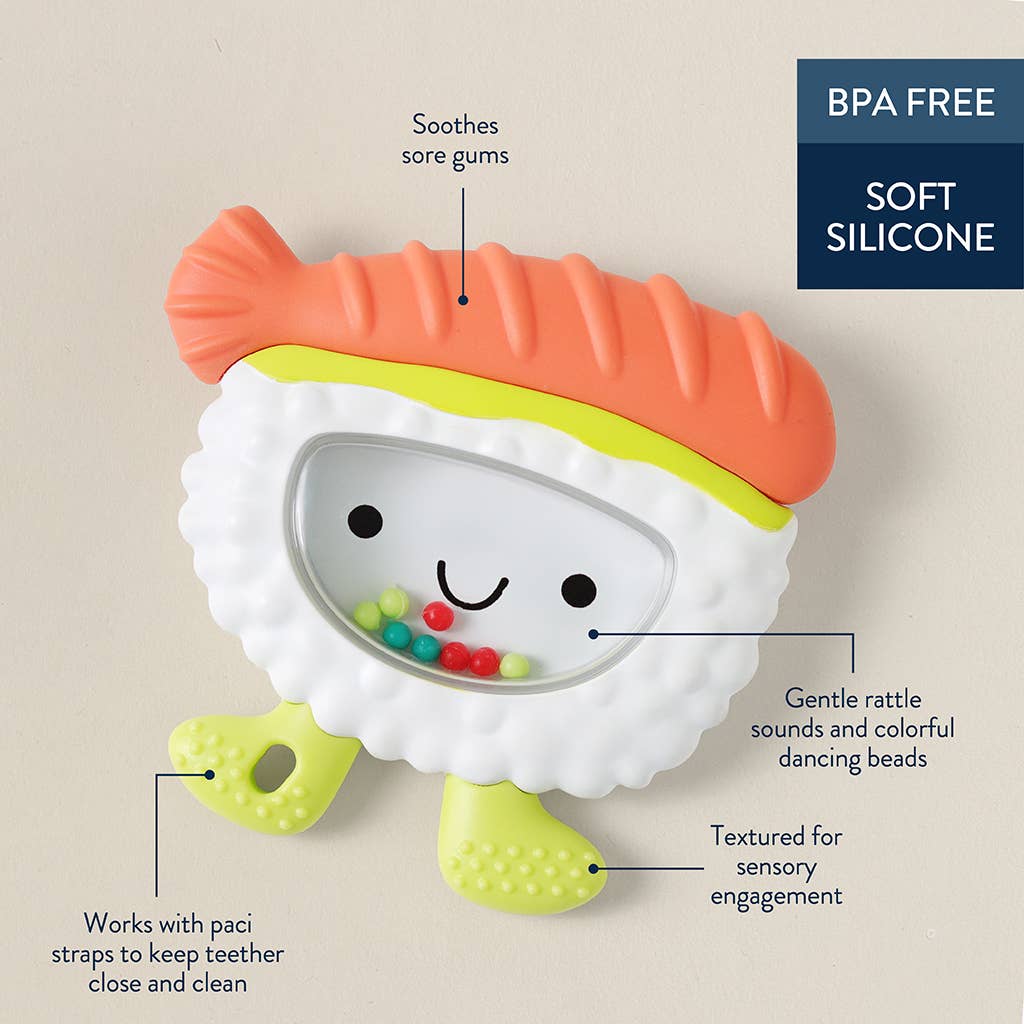 Itzy Ritzy Sweetie Shake Plus™ - Teething + Rattle Toy
