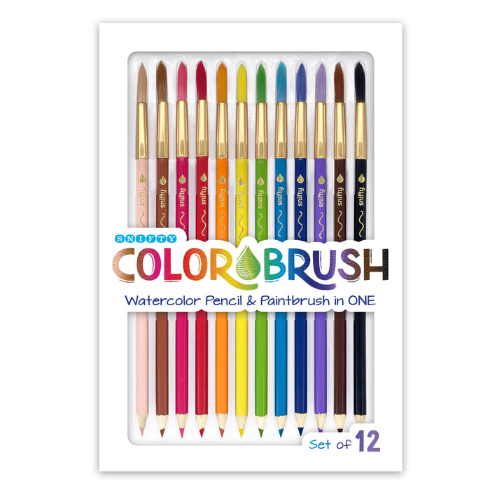 COLORBRUSH - watercolor 
pencil/paintbrush