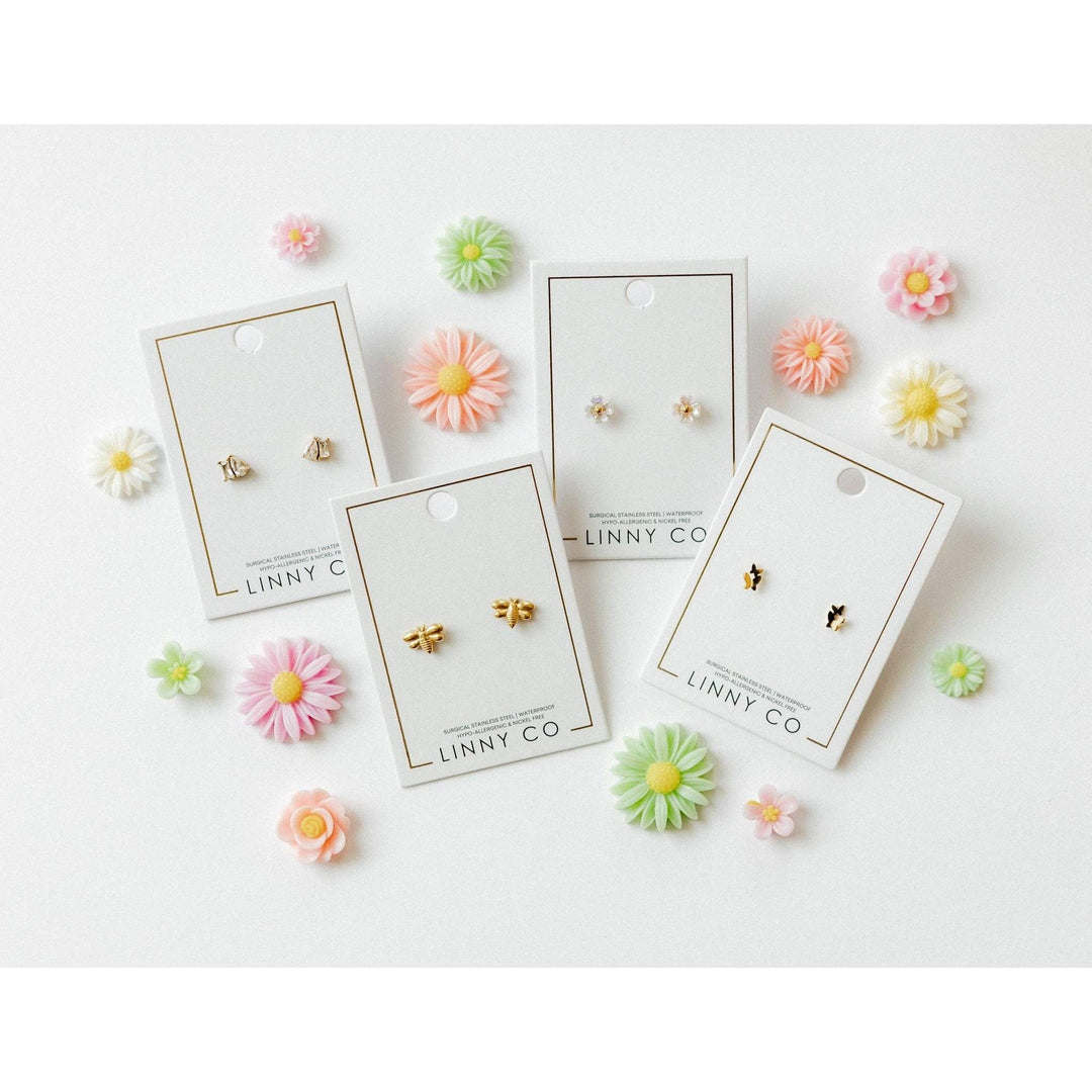 Screwback Stud Earrings - Maren