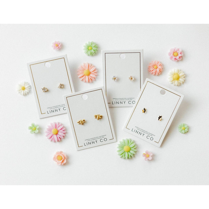 Screwback Stud Earrings - Maren