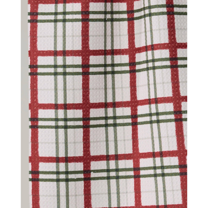 Ribbon Plaid Mini Towel - Holiday 2026