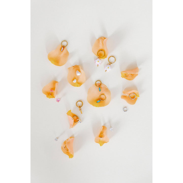 Screwback Stud Earrings Lux - Zuri Clear