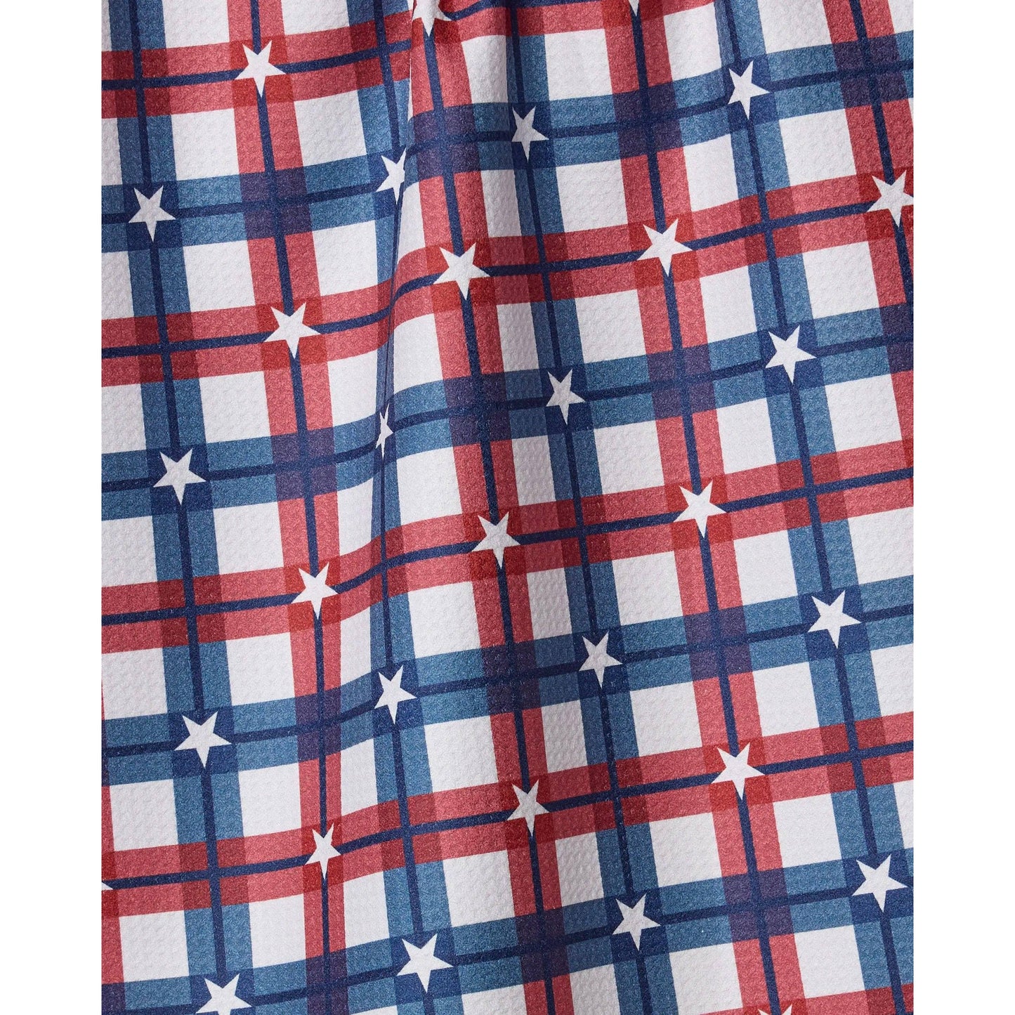 Backyard Picnic Kitchen Tea Towel by Geometry House | Fun Summer Kitchen Decor | Housewarming & Hostess Gift