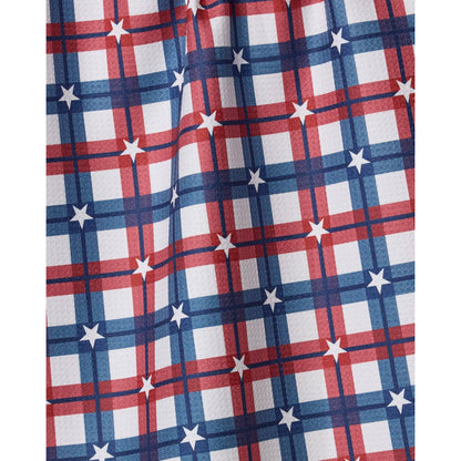 Backyard Picnic Kitchen Tea Towel by Geometry House | Fun Summer Kitchen Decor | Housewarming & Hostess Gift