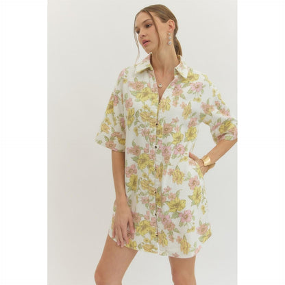 The Selah Floral Mini Dress