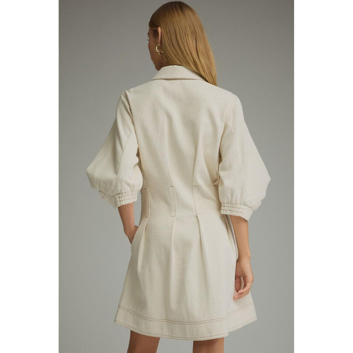 Entro Ivory Dress in Ecru