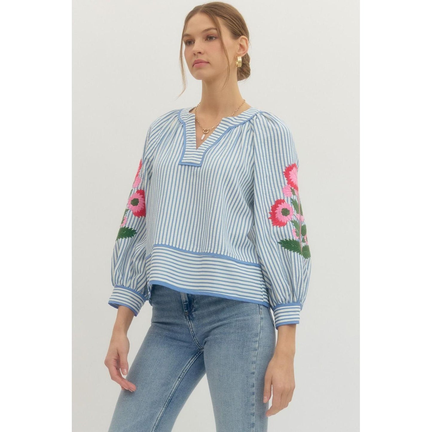 Maribelle Embroidered Top