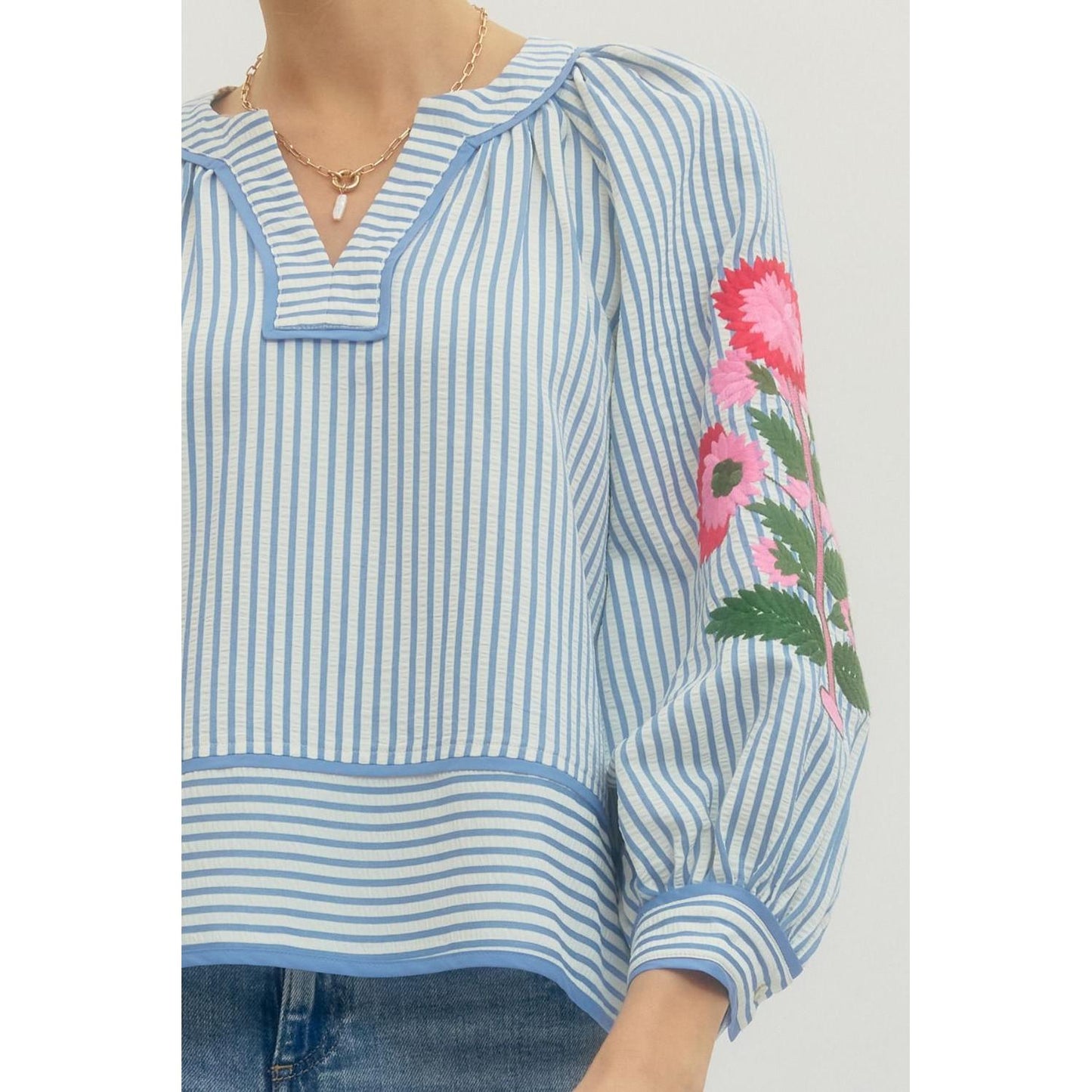 Maribelle Embroidered Top