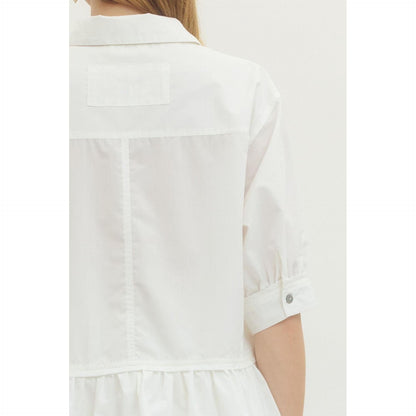 Liora Ruffle Hem Top