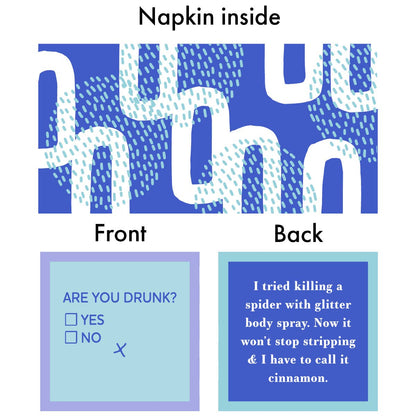 Napkin: Body part/Cremation