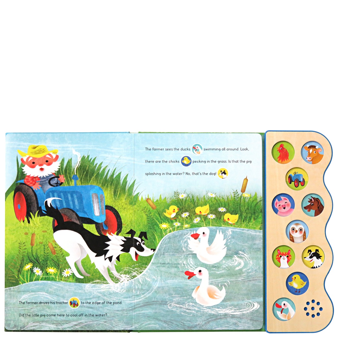 Busy Noisy Farm Interactive Sound Book