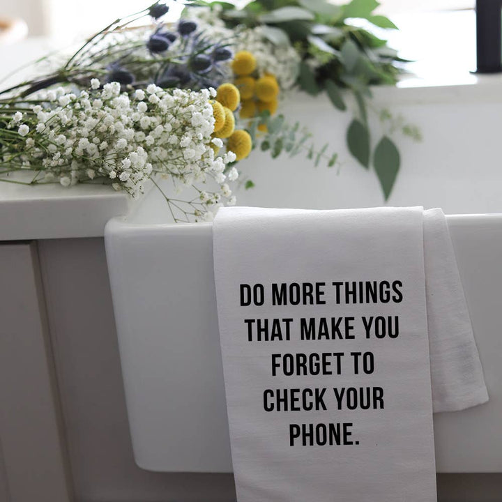 DO MORE THINGS - TEA TOWEL