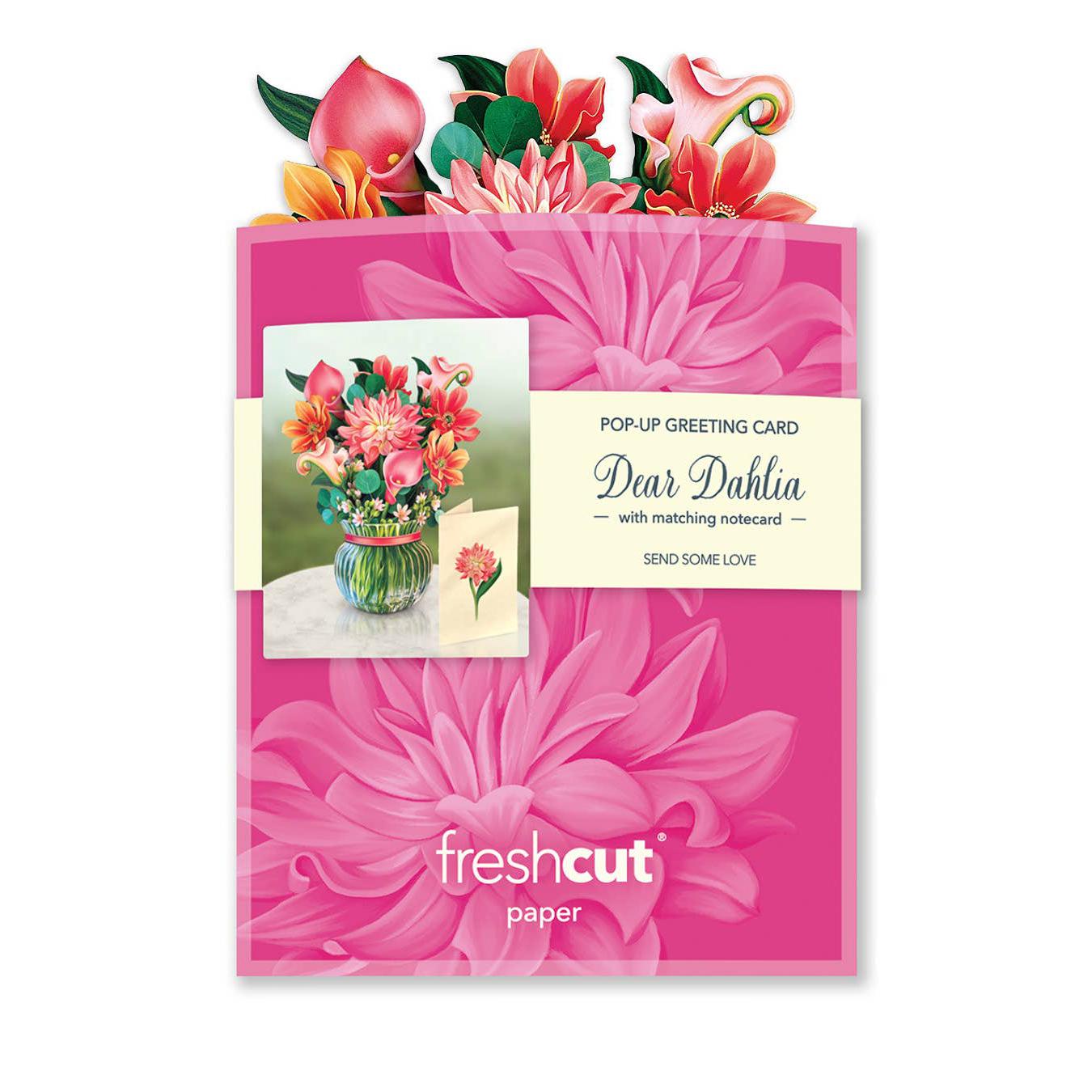 Mini Dear Dahlia Pop-up Greeting Cards