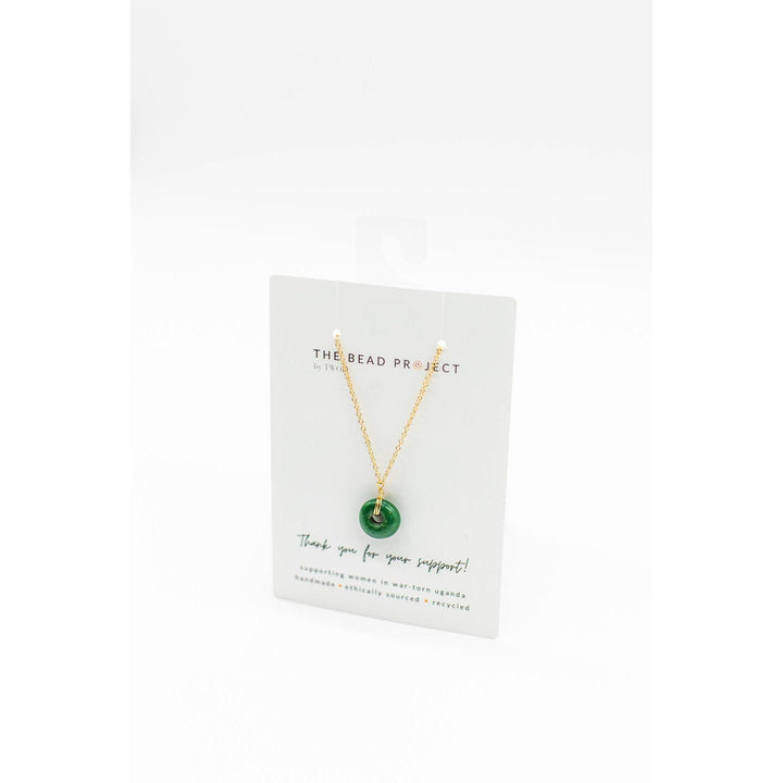 Recycled Glass Pendant Necklace
