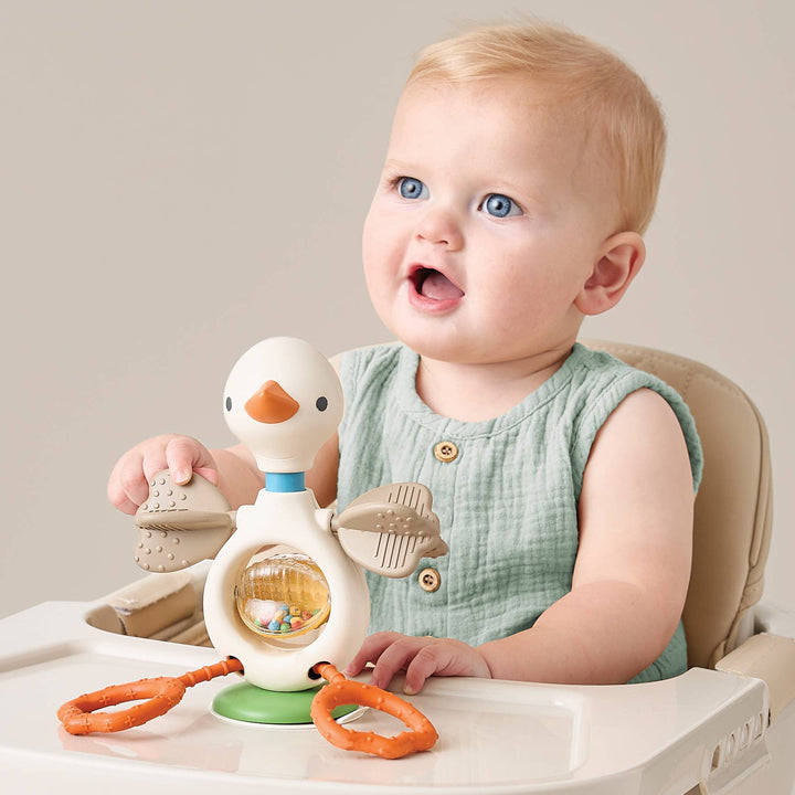 *NEW* Itzy Twist &amp; Bop™ - High Chair Sensory Toy Goose