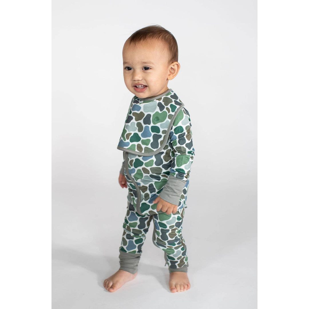 Pebble Camo - Zip Convertible Pjs