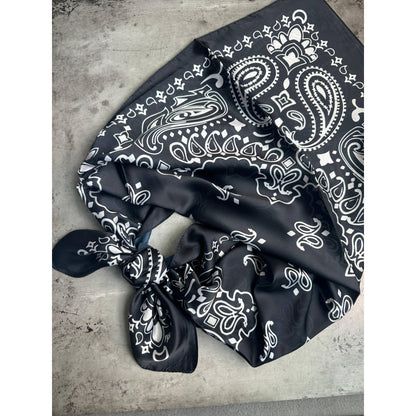 A Rare Bird Black Bandana Wild Rag