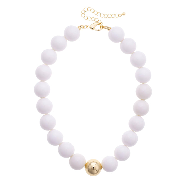 Marjorie Game Day Gumball Beaded Necklace