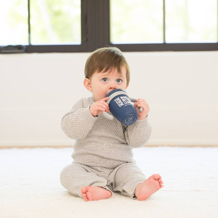 Bella Tunno The Man the Myth the Legend Happy Sippy Cup — Silicone Sippy Cup