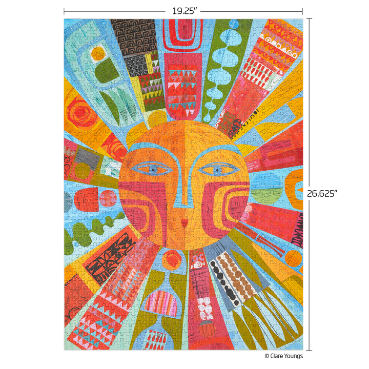 Brand New Day Sun Collage | 1000 Piece Jigsaw Puzzle